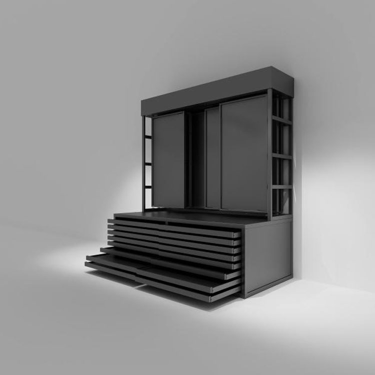 Rack de exibição de ladrilhos